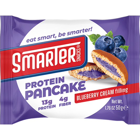 Smarter Snacks Protein Pancake Blueberry Cream Filling Single