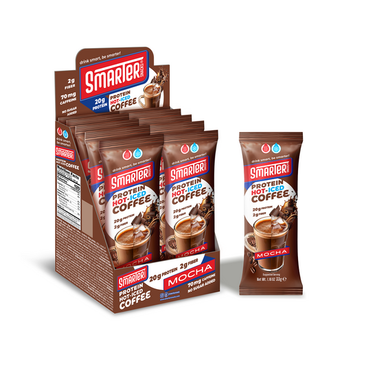 Protein Coffee Powder Mocha – 20g Protein, 70 mg Caffeine, 0g Sugar, Pack of 10