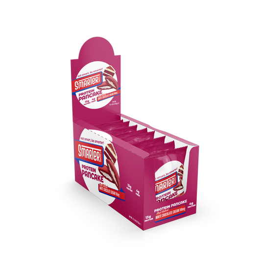 Smarter Snacks Protein Pancake Red Velvet White Chocolate Cream Filling Pack